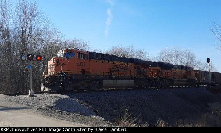 BNSF coal train